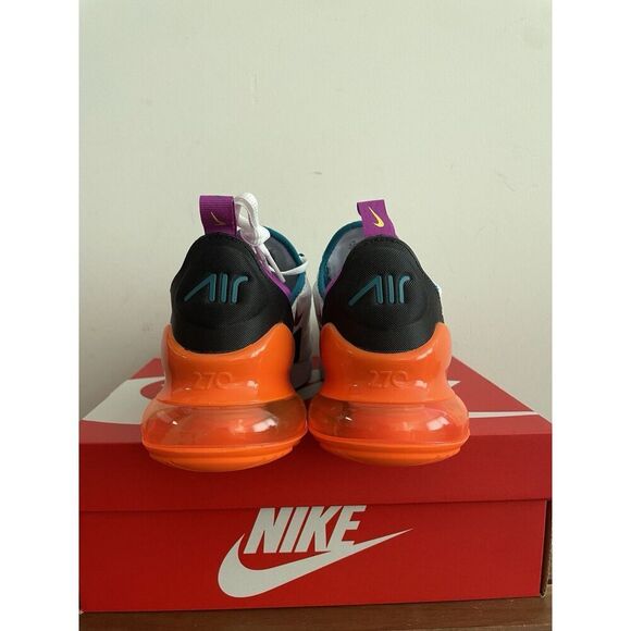 Air Max 270 GS  Nike Air Max 270(GS)Vivid Purple Black Kid Size 7Y/Women Size 8.5(FD0299-100)